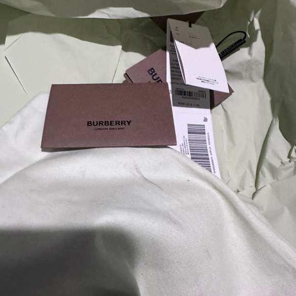 Burberry Mason Check Coated Canvas Platform Combat Boot - Picture 4 of 7